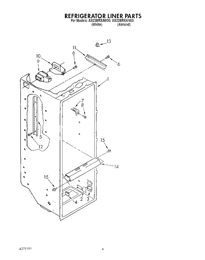 Diagram for AS22BRXAW00