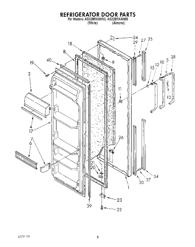 Diagram for AS22BRXAW00