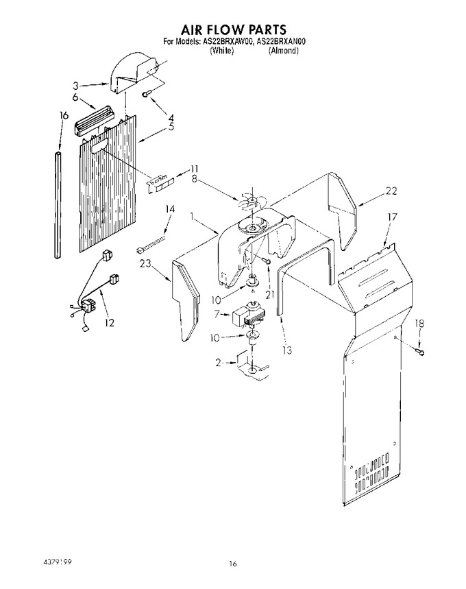 Diagram for AS22BRXAW00
