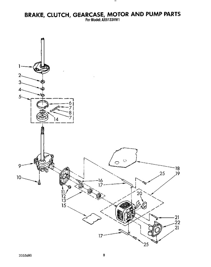 Diagram for AX5133VG1
