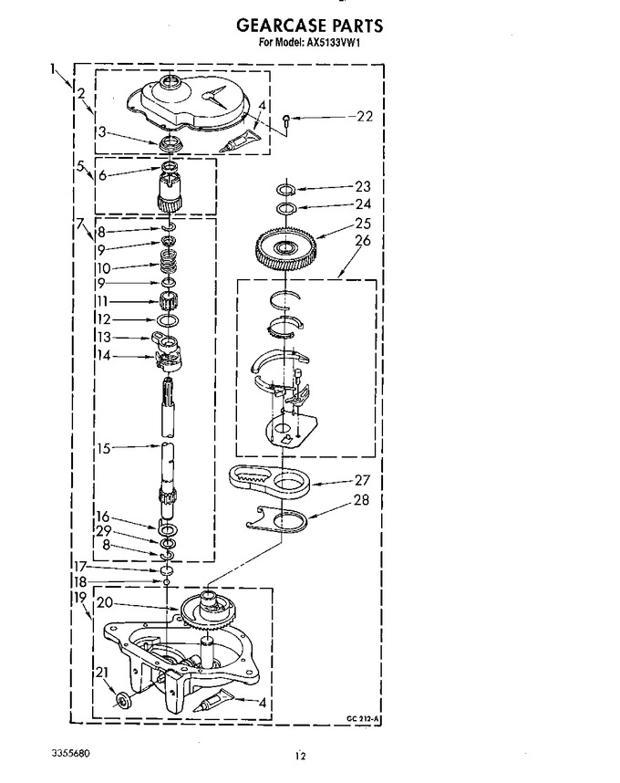 Diagram for AX5133VG1