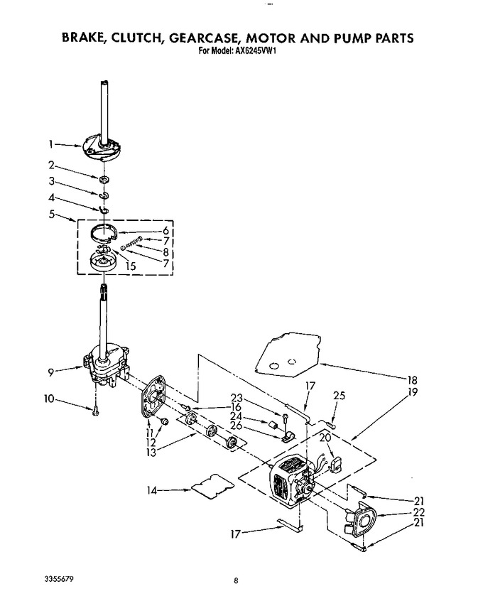 Diagram for AX6245VG1