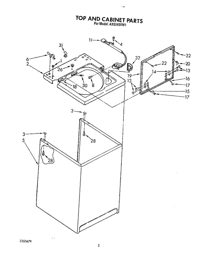 Diagram for AX6245VW1