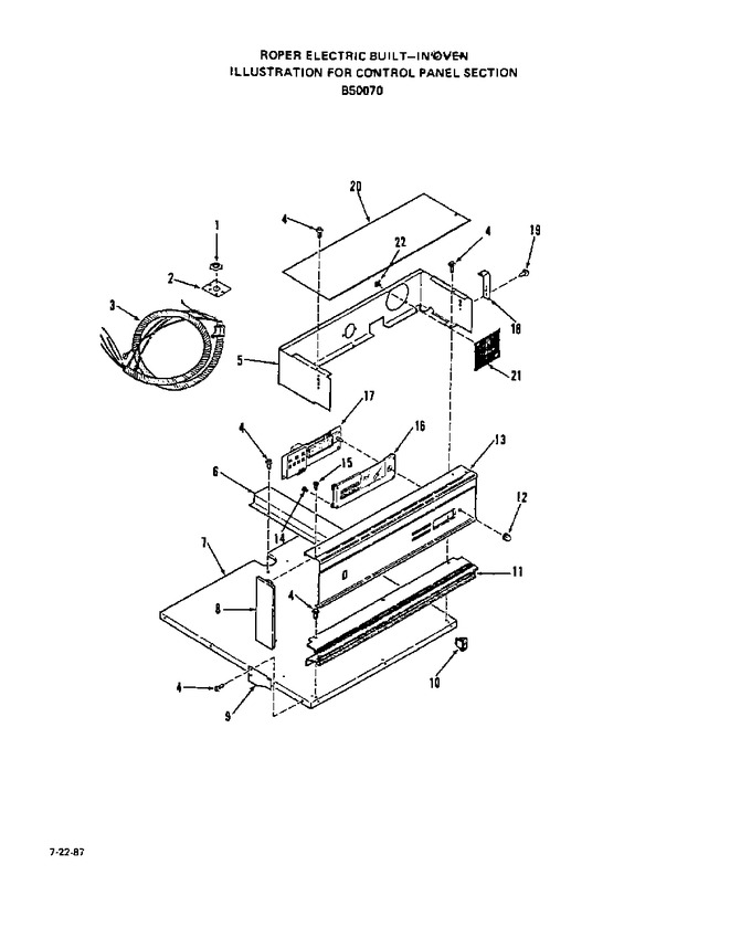 Diagram for B5007X0