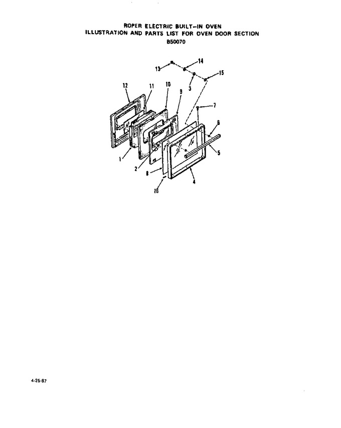 Diagram for B5007X0