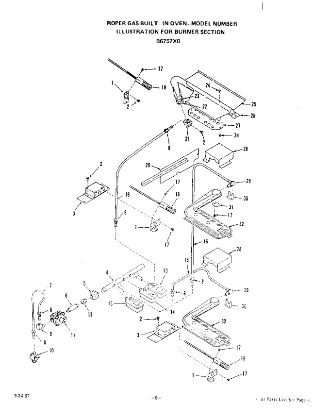 Diagram for B6757^0