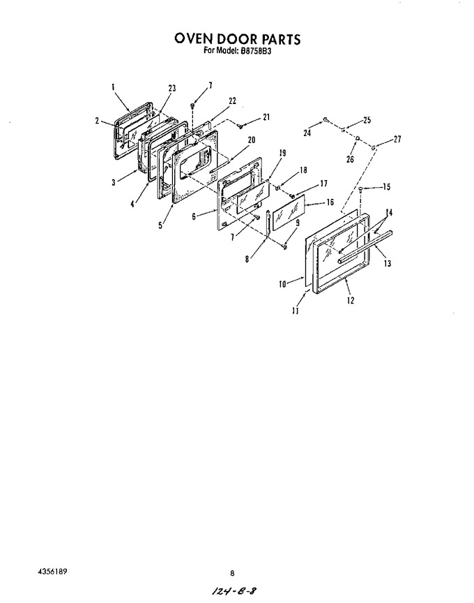 Diagram for B8758B3