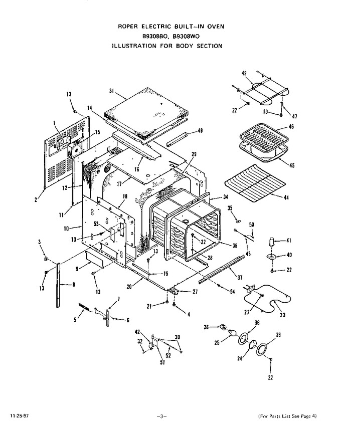 Diagram for B9308B0