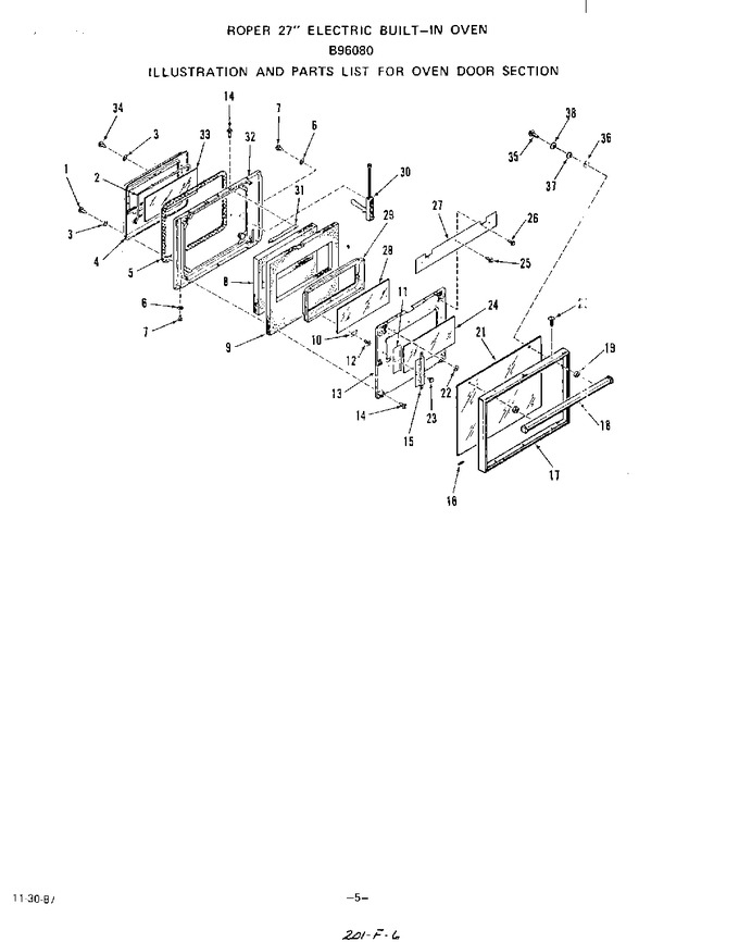 Diagram for B9608W0