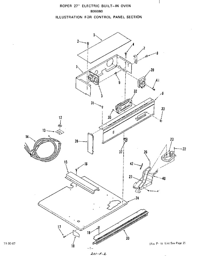 Diagram for B9608B0