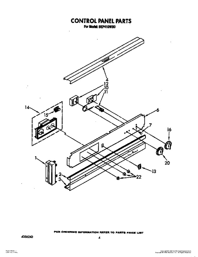Diagram for BEP410WB0