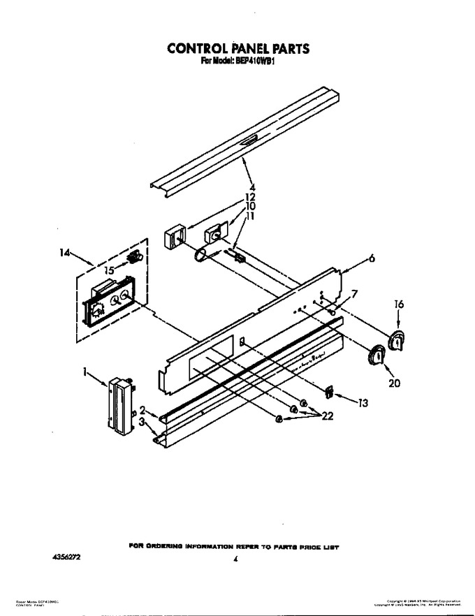 Diagram for BEP410WB1
