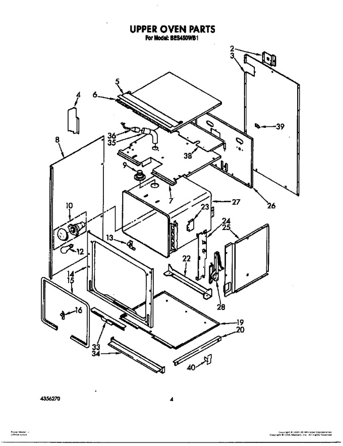 Diagram for BES450WB1