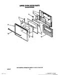 Diagram for 06 - Upper Oven Door