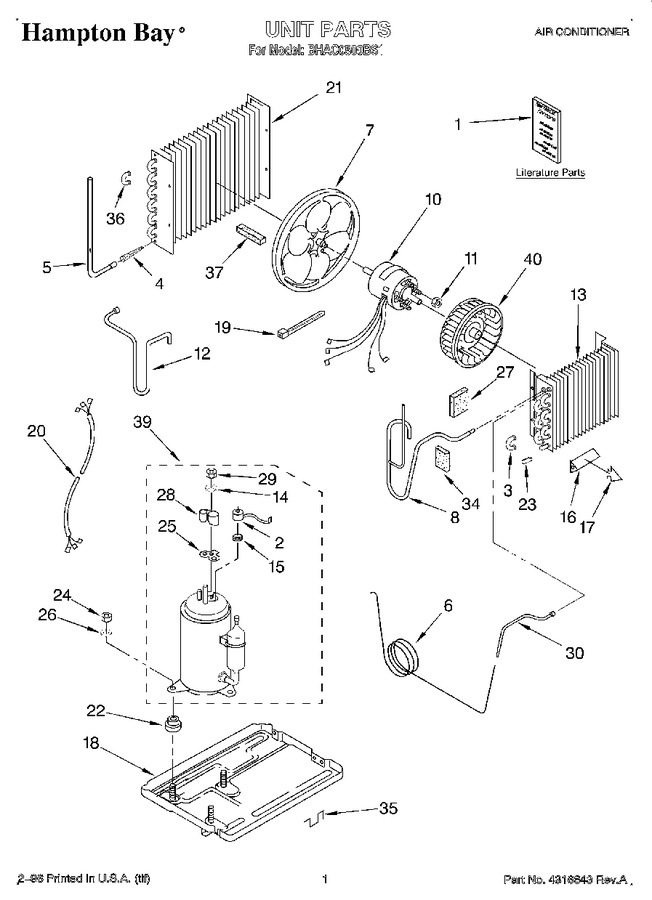 Diagram for BHAC0500BS1