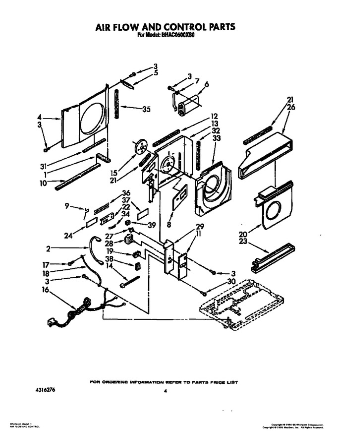 Diagram for BHAC0500XS0