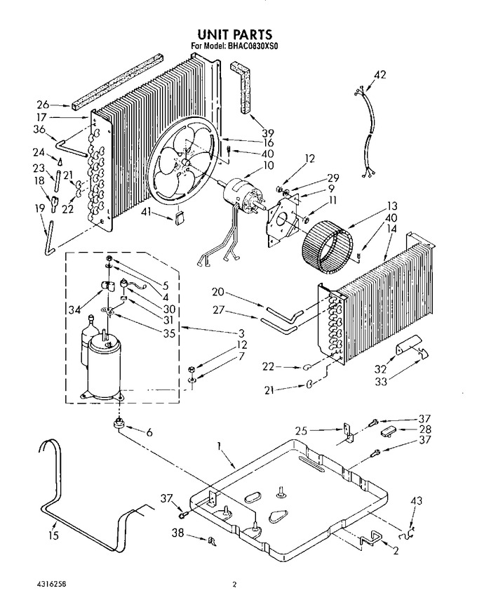 Diagram for BHAC0830XS0