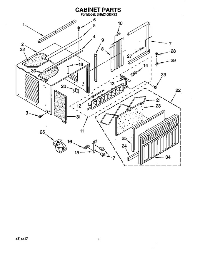 Diagram for BHAC1000XS3