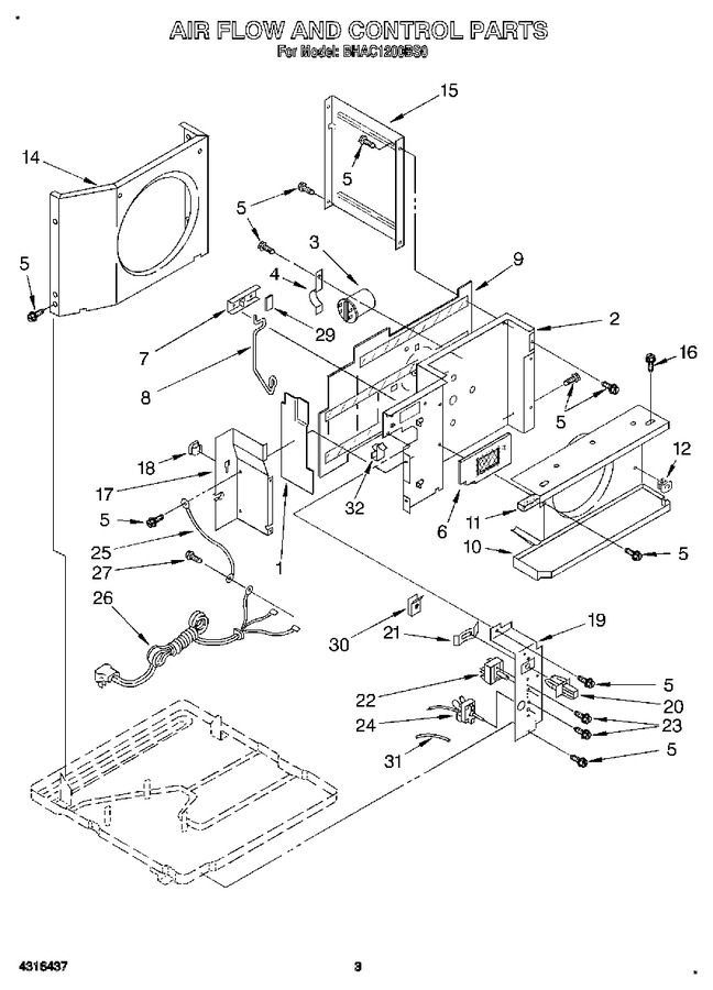 Diagram for BHAC1200BS0