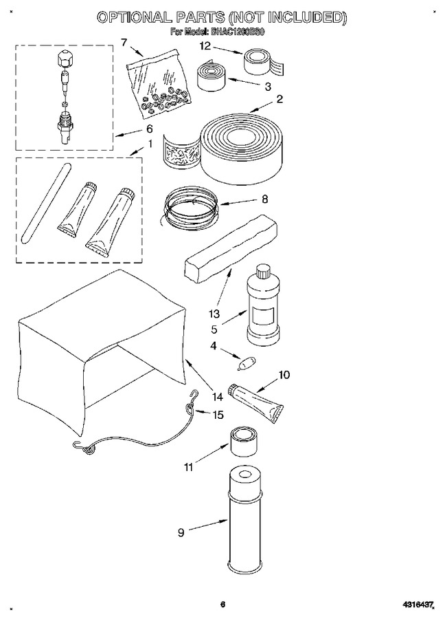 Diagram for BHAC1200BS0