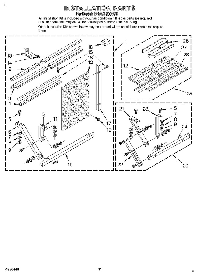 Diagram for BHAC1800BS0