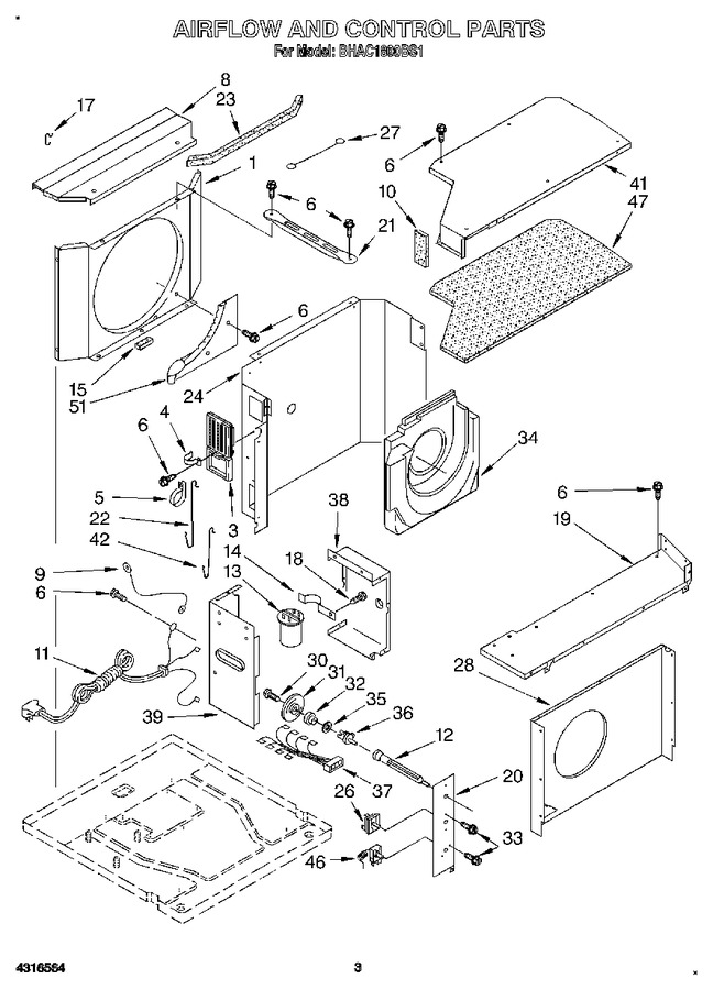 Diagram for BHAC1800BS1