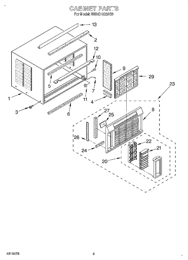 Diagram for BHAC1830AS0