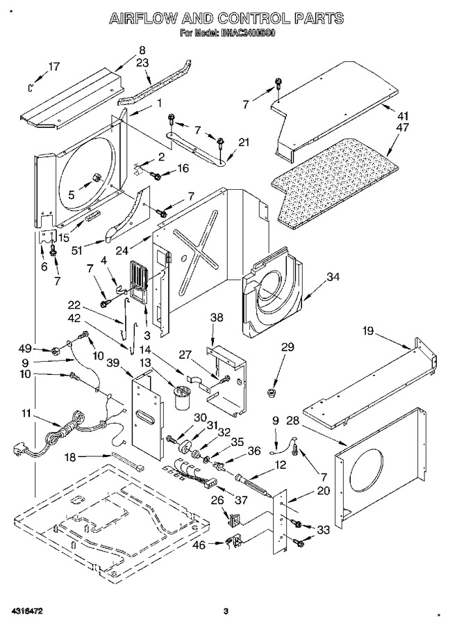 Diagram for BHAC2400BS0