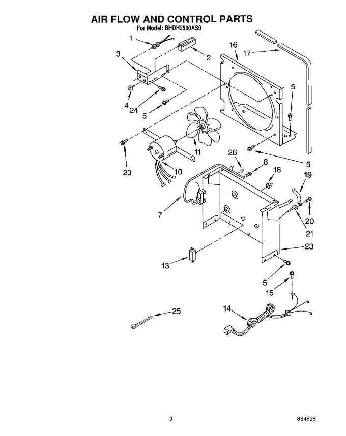 Diagram for BHDH2500AS0