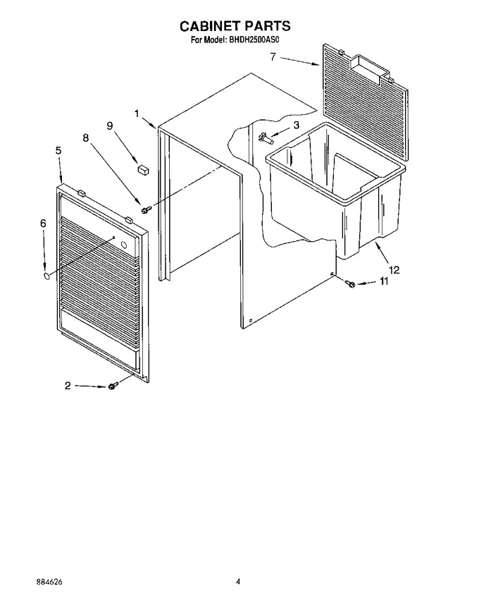 Diagram for BHDH2500AS0