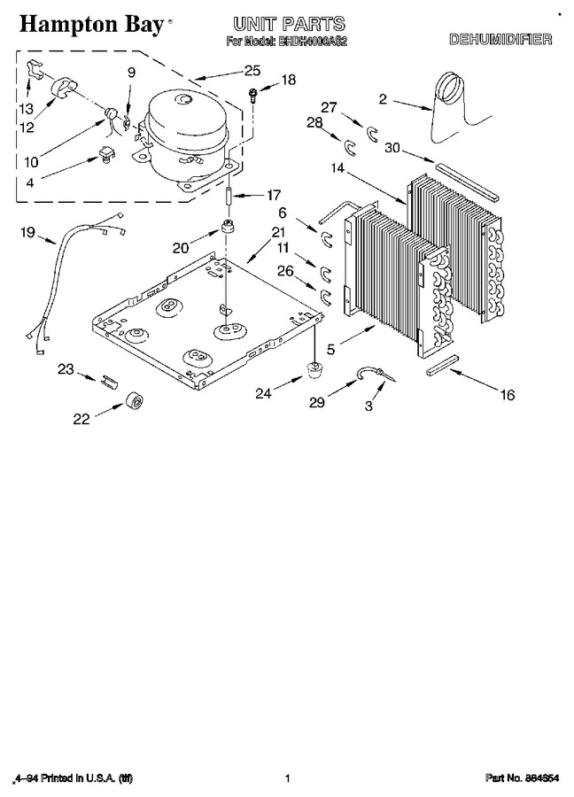 Diagram for BHDH4000AS2