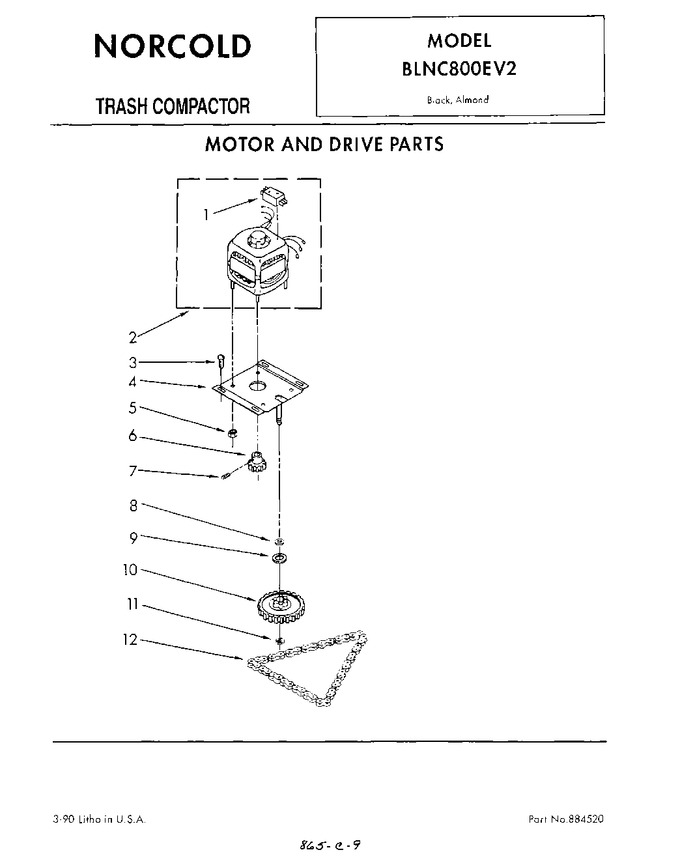 Diagram for BLNC800EV2