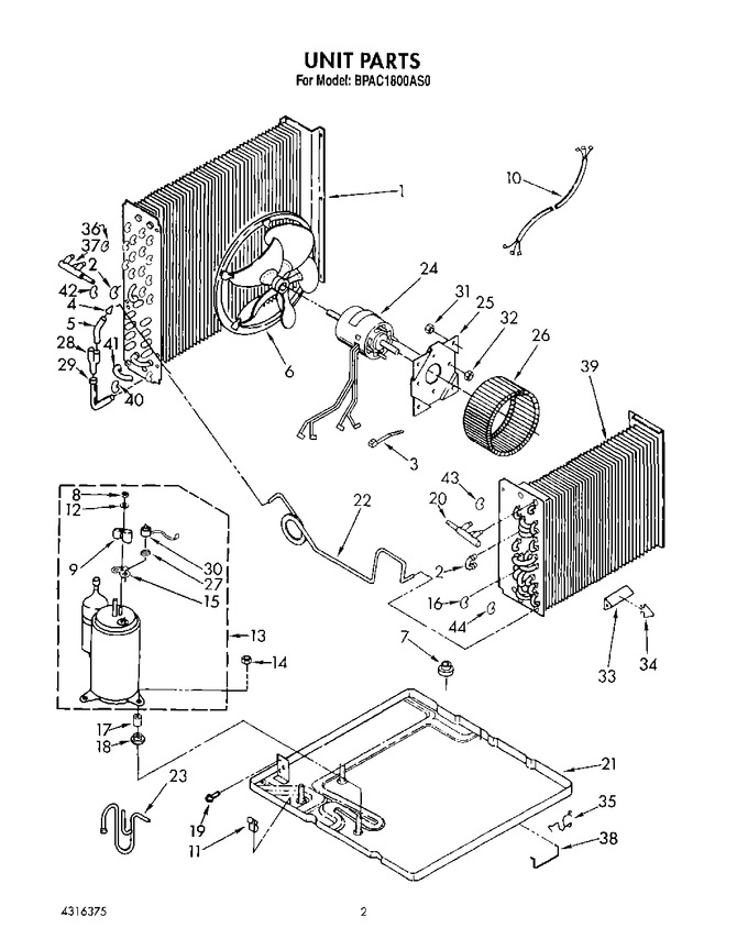 Diagram for BPAC1800AS0