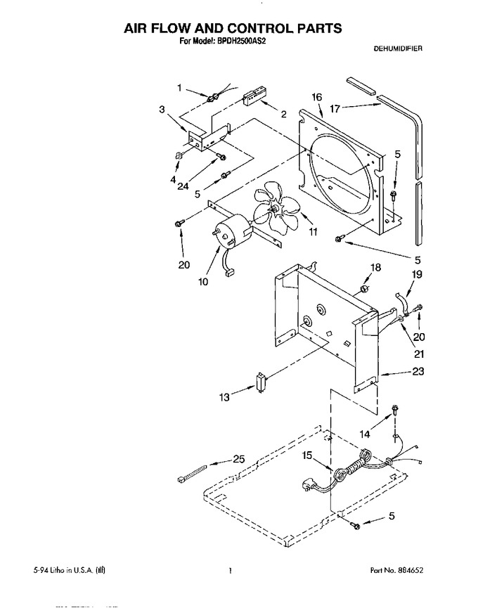 Diagram for BPDH2500AS2