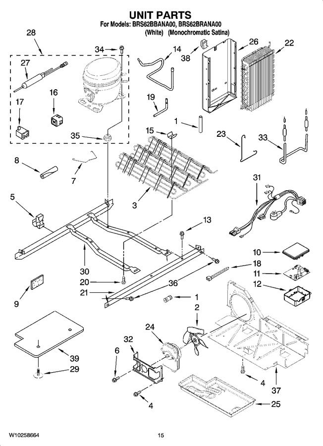 Diagram for BRS62BRANA00
