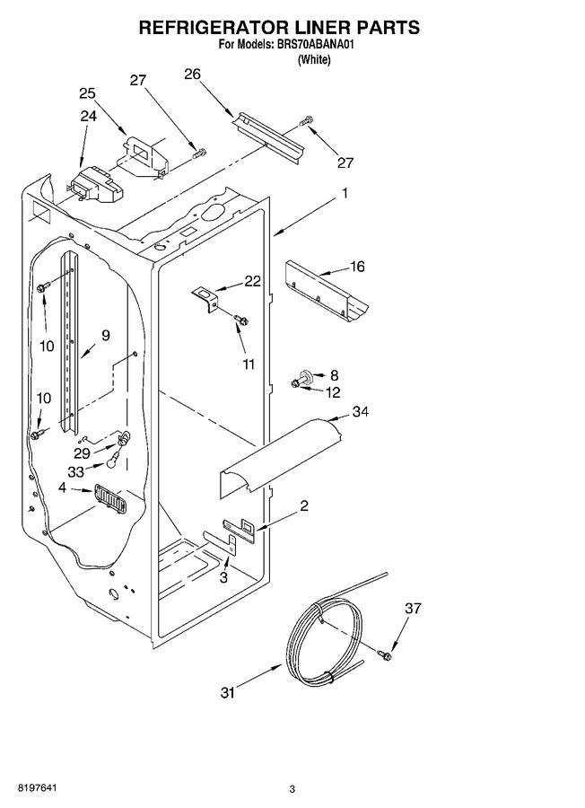 Diagram for BRS70ABANA01