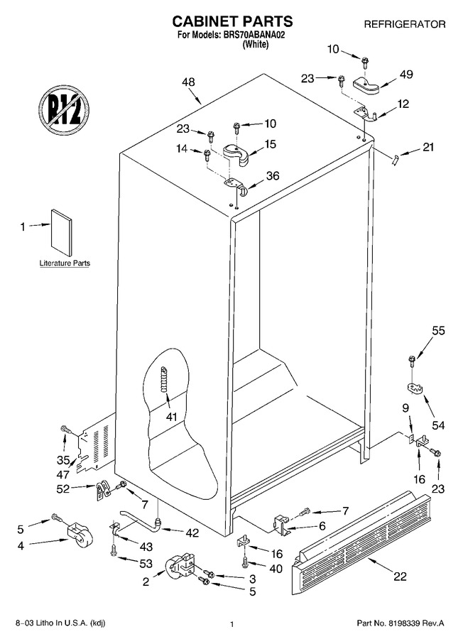 Diagram for BRS70ABANA02