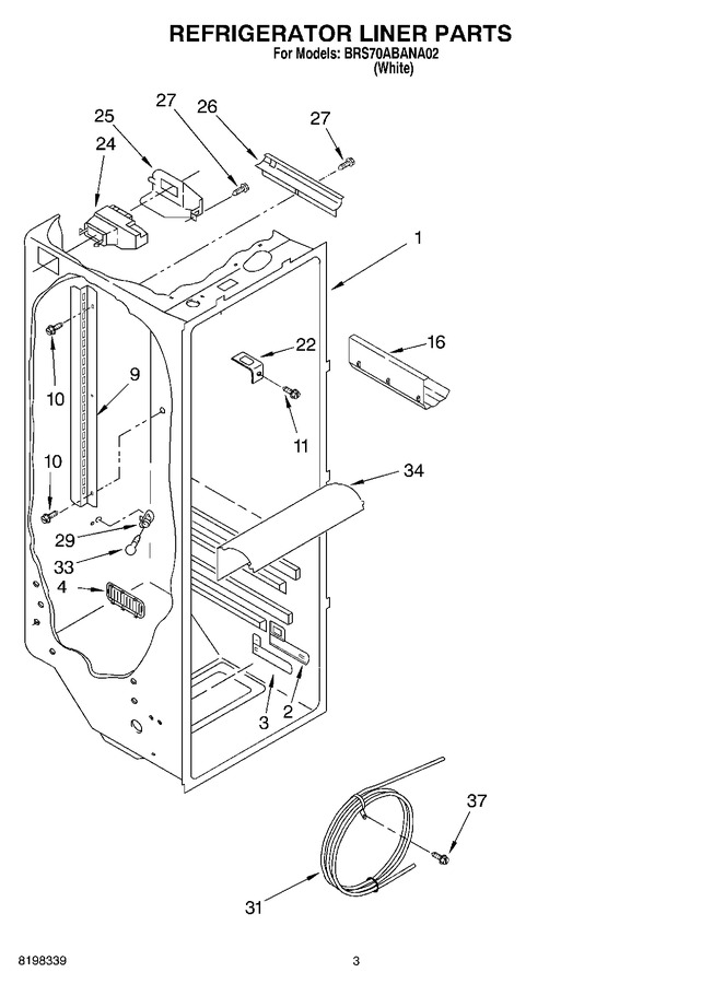Diagram for BRS70ABANA02