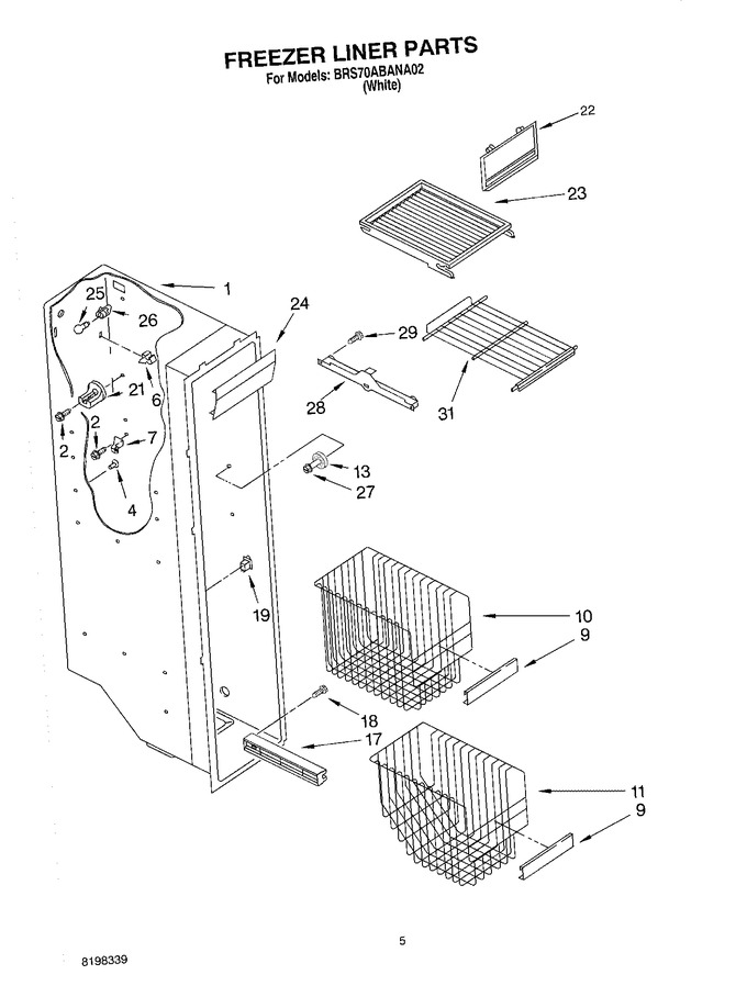 Diagram for BRS70ABANA02