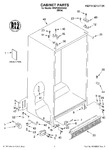 Diagram for 01 - Cabinet Parts