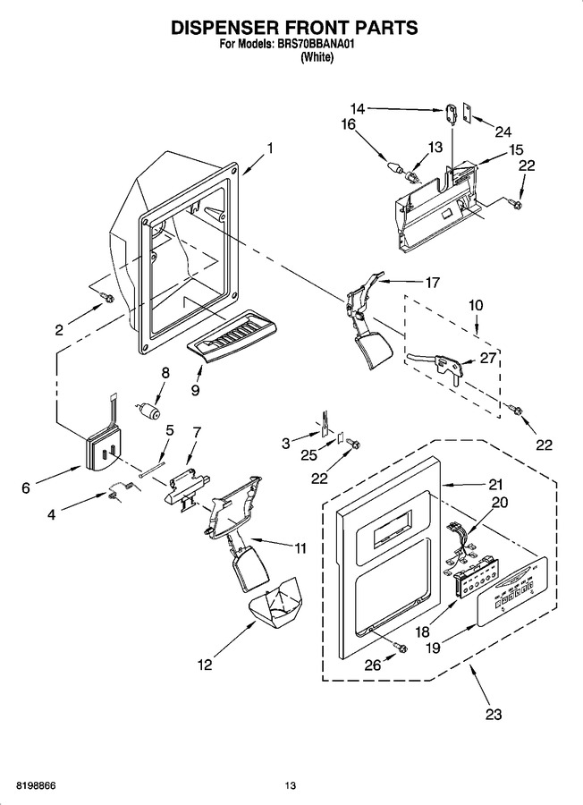 Diagram for BRS70BBANA01