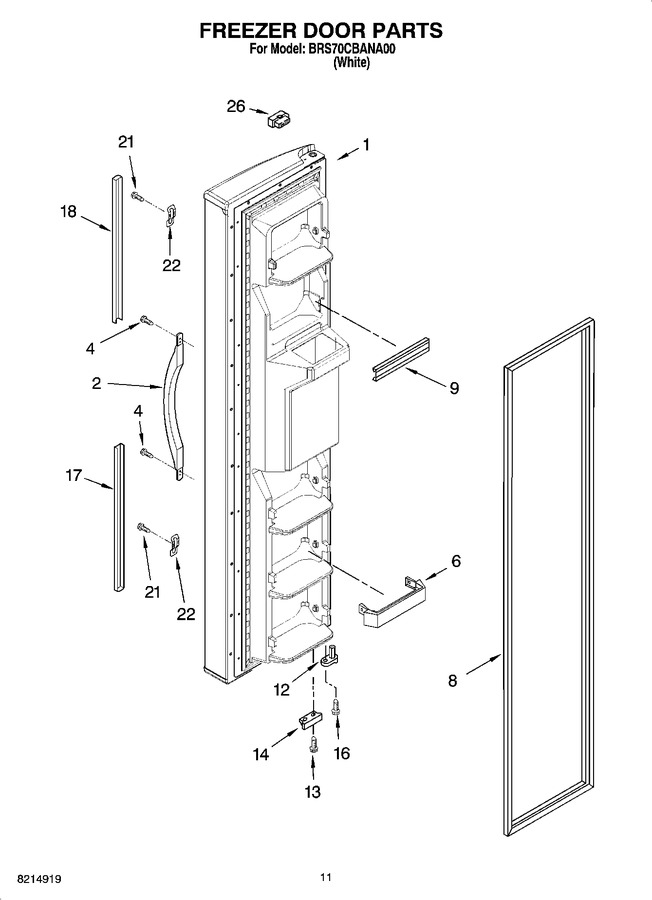 Diagram for BRS70CBANA00