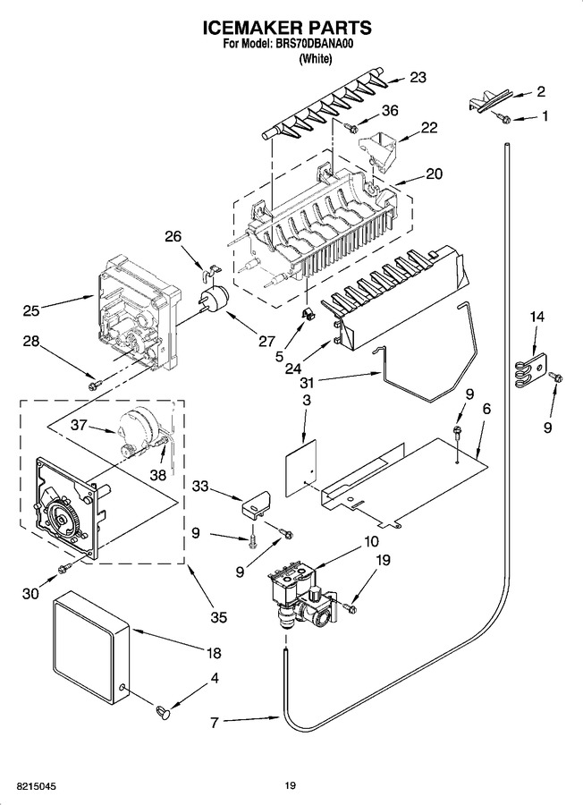 Diagram for BRS70DBANA00