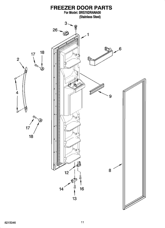 Diagram for BRS70DRANA00