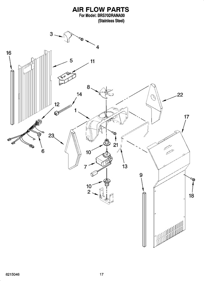 Diagram for BRS70DRANA00