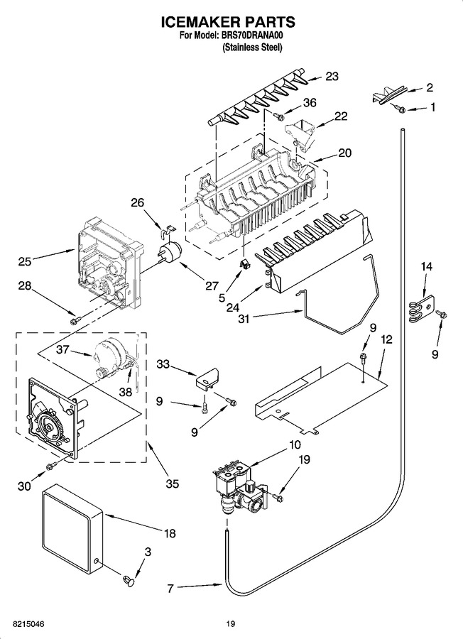 Diagram for BRS70DRANA00