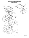 Diagram for 03 - Refrigerator Shelf Parts