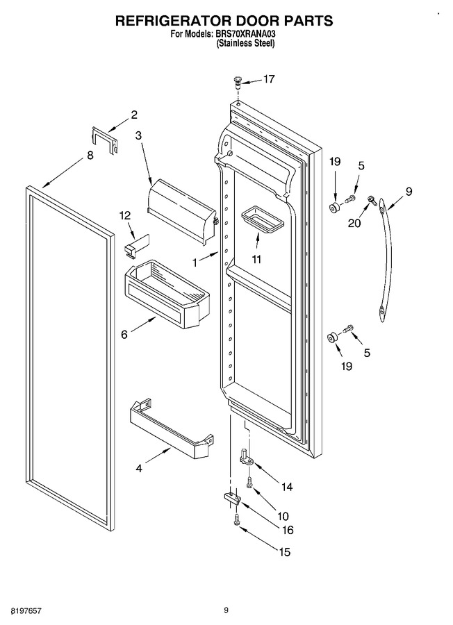 Diagram for BRS70XRANA03