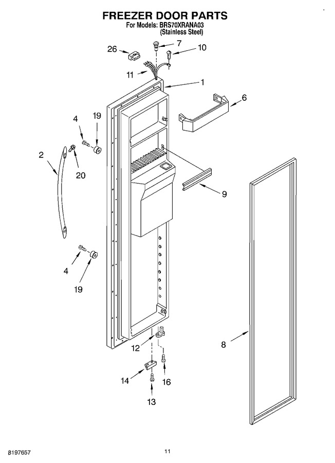 Diagram for BRS70XRANA03