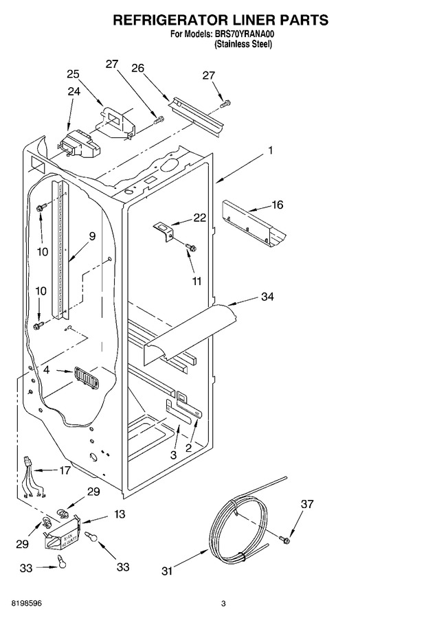 Diagram for BRS70YRANA00